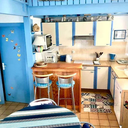 Petite Maison Bleue Dune Du Pyla 4 Personnes 2 Velos Holiday home